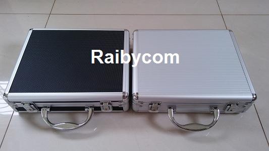 Gambar Koper Hardcase Box Alumunium 28cm Airsoft Gun Air Gun Handgun GBB - Hitam dari Raibycom Kota Bekasi Tokopedia