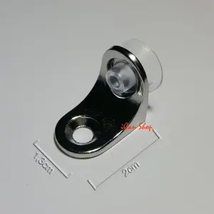 Ambalan Besi L Rak Gantung Siku Tebal Oval Kaca Dinding Gantung Dapur