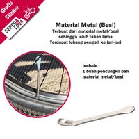 Gambar Pencungkil Pembuka Ban Sepeda Metal Besi dari Sepedalova Kota Serang 1 Tokopedia