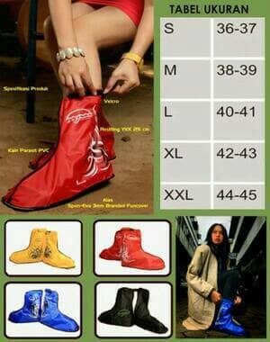 Gambar Jas Sepatu Funcover dari dwidayashop1 Kota Surabaya Tokopedia