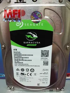 Seagate Hard Disk 4TB BarraCuda 3,5inch SATA HDD Komputer