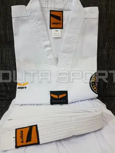 Baju Taekwondo Dobok EMPRO Kerah Putih Original