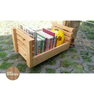 Gerobak Kereta Tempat Mainan Buku Anak