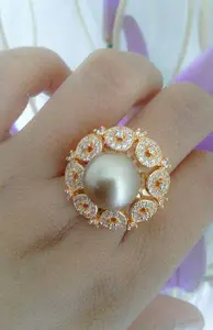 cincin mutiara tawar / mutiara laut / lombok