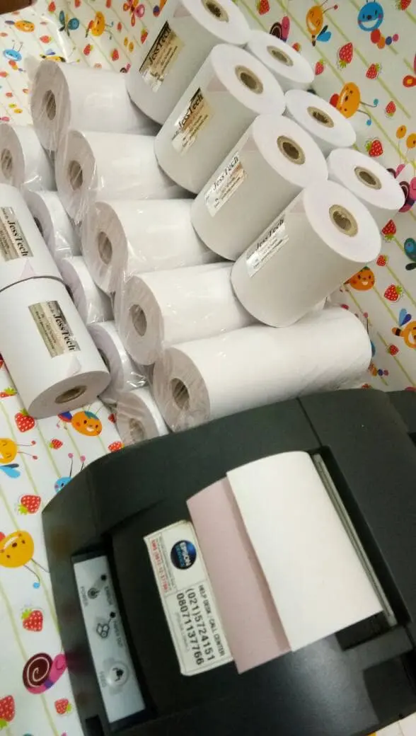KERTAS STRUK 75 X 60 2 PLY PAPER ROLL PRINTER KASIR