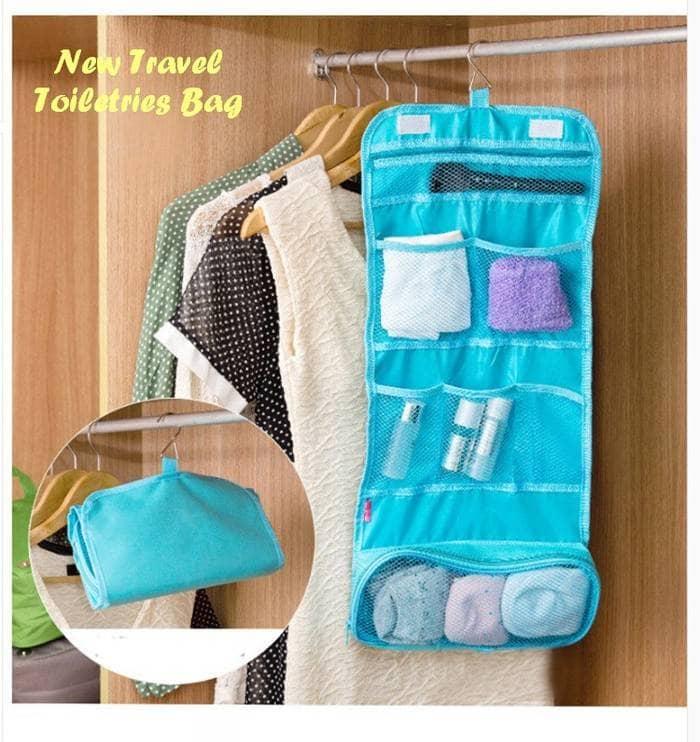 01 NEW KOREA TRAVEL TOILETRIES BAG TAS WC TOILET KOSMETIK TRAVEL MANDI 1