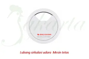 Lubang sirkulasi udara ventilasi Mesin tetas
