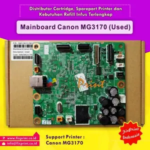 Mainboard Printer Canon MG3170, Motherboard MG 3170 Board Canon MG3170