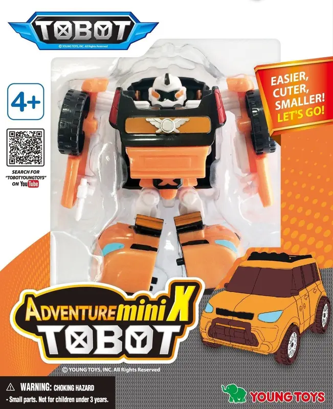 TOBOT MINI ADVENTURE X ORIGINAL - TRANSFORMER ROBOT 0