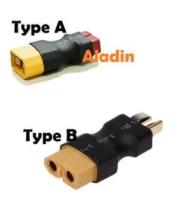 Converter XT60 Female - Dean Male T plug Female Connector Adapter RC
