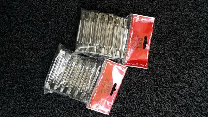 jepit besar bahan stainless untuk cetak sarang walet. anti karat