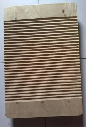 Papan Cuci Baju / Penggilasan Kayu 40cm x 60cm x 7cm