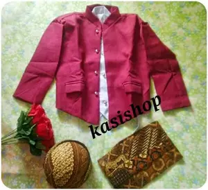 Beskap kostum adat,model hewes bayi anak murah