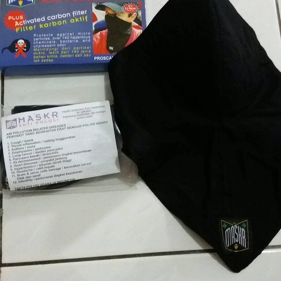 Masker panjang merk MASKR asli | Masker MASKR with carbon aktif