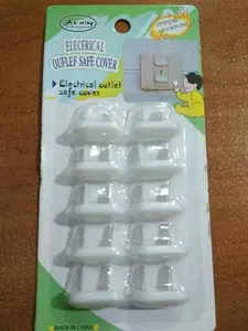 pengaman stop kontak.penutup 2 lubang colakan .pengaman bayi