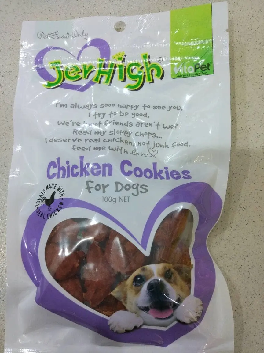 Jer high chicken cookies