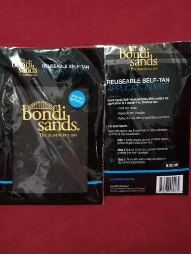 The Australian Tan Bondi Sands Self Tan Application Mitt Glove Mitten