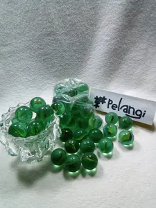 Kelereng Besar Motif Belimbing isi 25 pcs