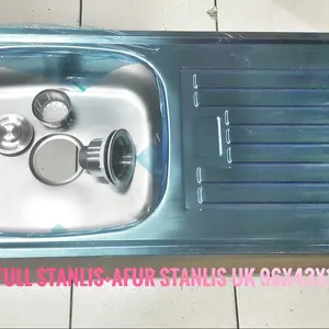 promo bak cuci piring stanlis full uk 96x43x16 cm,sink bcp