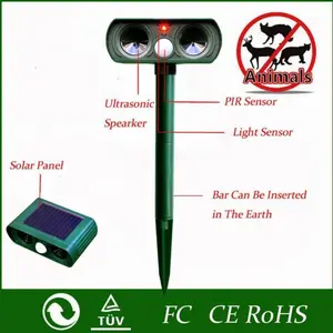 Ultrasonic Pengusir Binatang Tenaga Solar - Animal Repeller