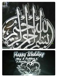 Gambar jasa laser cutting engraving / jasa akrilik grafir dari DJM MAKMUR Kab. Sukoharjo 1 Tokopedia