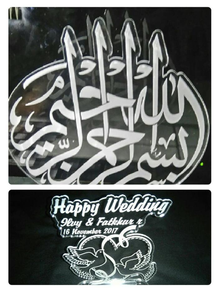 Gambar jasa laser cutting engraving / jasa akrilik grafir dari DJM MAKMUR Kab. Sukoharjo Tokopedia