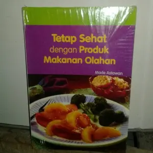 buku tetap sehat dengan produk makanan olahan