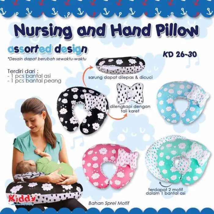 Kiddy Nursing and Hand Pillow/bantal menyusui