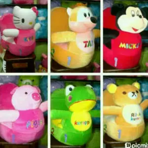boneka sofa odong odong karakter lartun anak