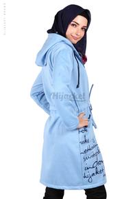 Gambar JAKET MUSLIMAH HIJAB HIJABER URBANASHION SKY BLUE HIJACKET dari distrobeda Kab. Bandung 4 Tokopedia