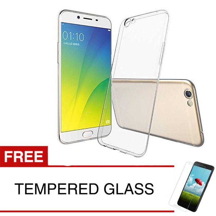Gambar Crystal Case for Oppo A71 2017 - Clear Hardcase +  Gratis Temp Glass dari Mentari Grasindo Teknik Kota Administrasi Jakarta Barat Tokopedia