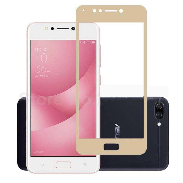 Gambar HMC Asus Zenfone 4 Max - 5.2 inch / ZC520KL - 2.5D Full - Lis Emas dari Mentari Grasindo Teknik Kota Administrasi Jakarta Barat Tokopedia