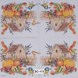 Tissue - Paper Napkin Decoupage Eropa SC 113