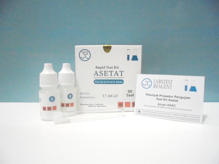 Gambar Test Kit Asetat / Acetate Test Kit / Reagen Uji Cepat Asetat Labstest dari Test Kit Labstest Kota Administrasi Jakarta Timur Tokopedia