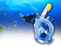 Gambar Underwater Scuba Diving Masker Snorkeling Full Face Set Anti Fog For - Black dari Tanaga Online Shop Kota Administrasi Jakarta Barat 3 Tokopedia