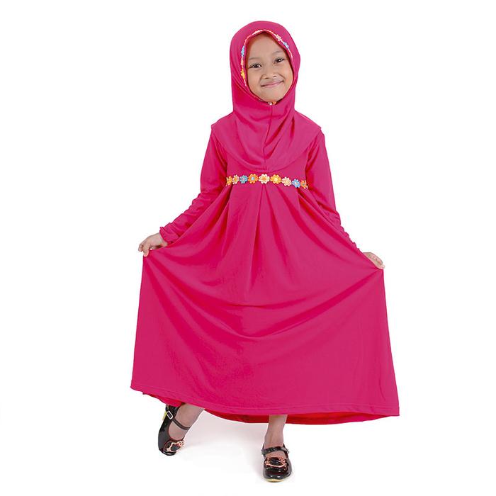 Gambar Baju Muslim Anak Perempuan Pink Lucu Simple Murah dari Grone Kota Cimahi Tokopedia
