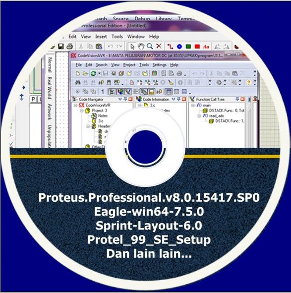 Gambar CD Software Elektro dari wonglendah store Kab. Kulon Progo Tokopedia