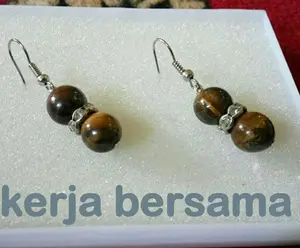 anting batu akik 10mm