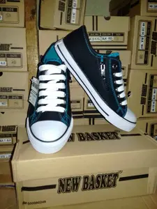 Sepatu sekolah New basket Resleting/NB 338 Lc pendek
