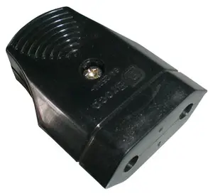 Kontra / Contra Steker Gepeng Hitam / Female Plug Merk BROCO