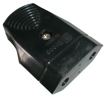 Kontra / Contra Steker Gepeng Hitam / Female Plug Merk BROCO 0