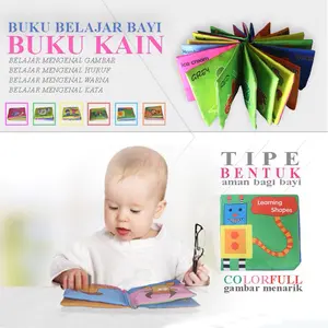 Buku Bayi Kain Mainan Edukasi 01-Shape