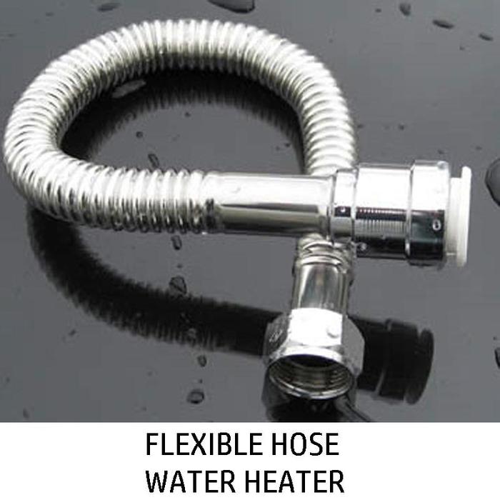 Gambar Flexibel Hose Pipa Sambungan Untuk Water Heater Stainless Steel dari kamarmandiku.com Kota Administrasi Jakarta Timur Tokopedia