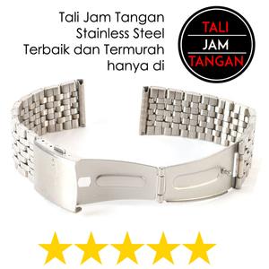 Gambar Tali Jam Tangan Rantai Besi Stainless Steel Termurah 18, 20, 22 Mm dari Tali Jam Tangan com Kota Tangerang Selatan Tokopedia
