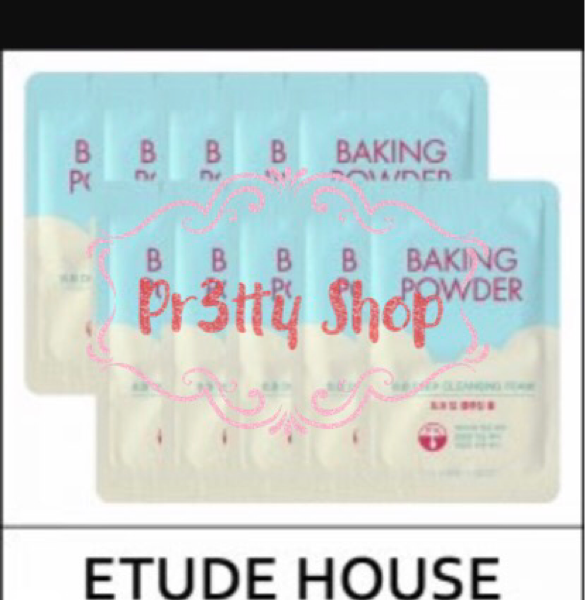 Gambar Etude Baking Powder BB Deep Cleansing Foam sample sachet 5 gram (must have item for bb lovers) dari Pr3tty Shop Kota Surabaya Tokopedia