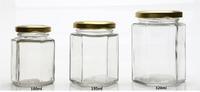 Gambar Botol Jar Toples Kaca : 195ml Segienam (Hexagon), Penutup SENG dari Beautiful Rainbow Shop Jakarta Pusat 5 Tokopedia