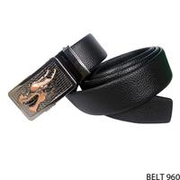 Gambar Ikat Pinggang Keren Semi Kulit Hitam BELT 960 - MBELT 01 dari Gudang Fashion Id Kota Administrasi Jakarta Barat 1 Tokopedia