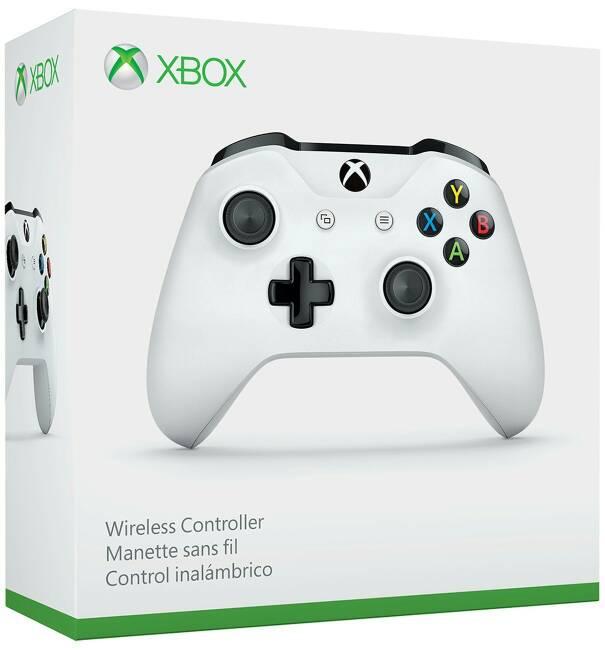 Gambar Xbox One S Wireless Controller (Bluetooth) White dari Maximus.Ltd Kab. Tangerang Tokopedia