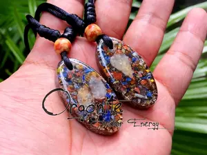 ORGONITE SCALAR ENERGY PENDANT + 7 CHAKRA (TRIPLE POWER) - TYPE 1