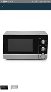 Sharp Microwave R-21D0(S)IN -Hitam/Silver